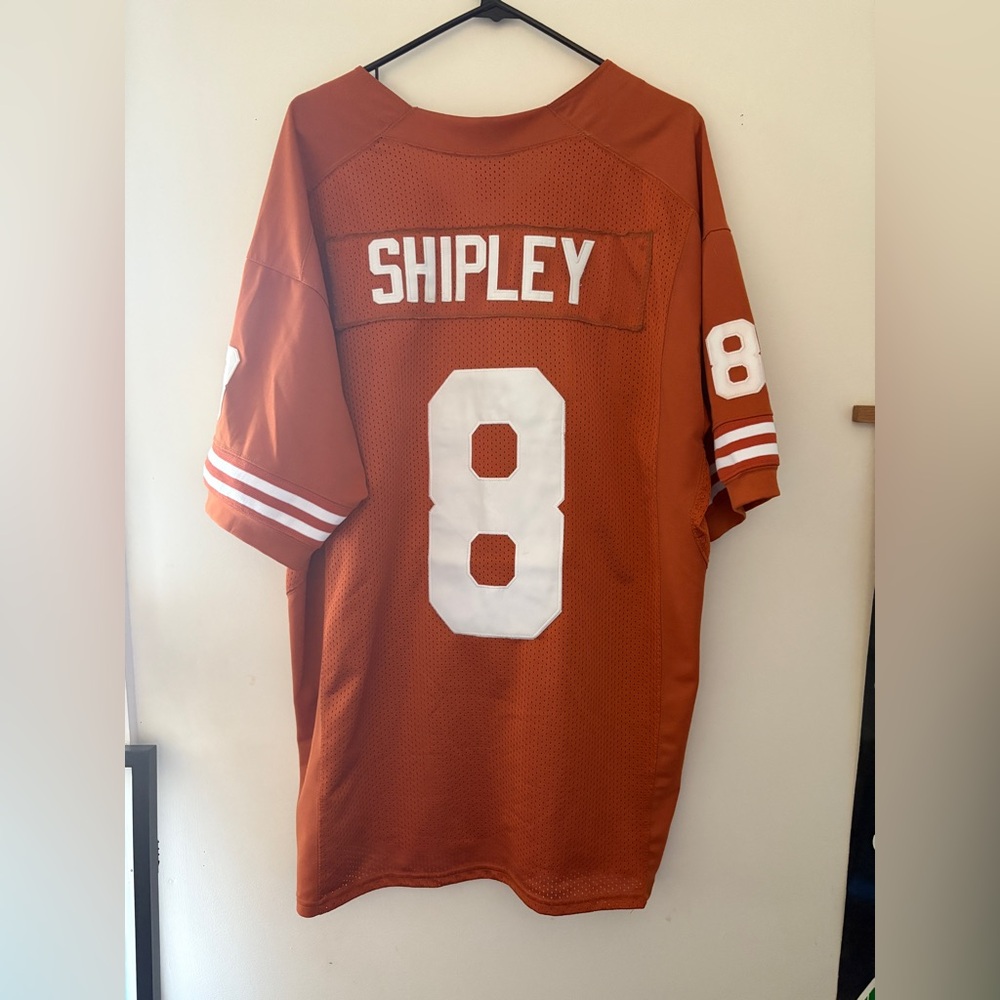 Jordan Shipley Texas Longhorns Home Jersey, Men’s XL